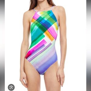 Gottex Multicolor One Piece Swimsuit